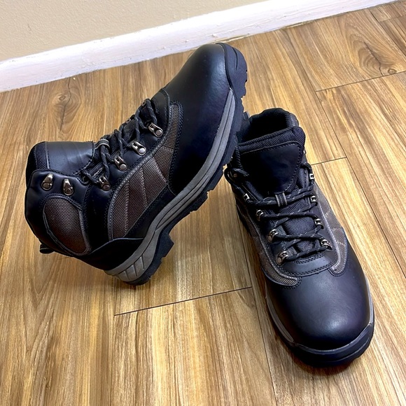 Goodfellow and Co Mens Marcel Black Hiking Water Resistant Work Boots - Picture 5 of 6